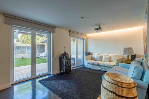 Гостиная зона в Kochab Comporta