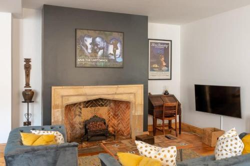 Et tv og/eller underholdning på Luxury City Centre Accommodation Sleeping 2