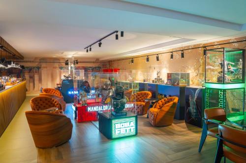 Vespia Hotelにあるシーティングエリア