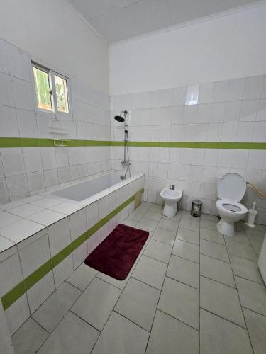Koupelna v ubytování Octave's APT