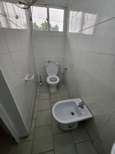 Koupelna v ubytování Octave's APT