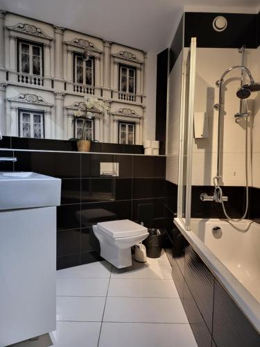 Kúpeľňa v ubytovaní AMBER APARTAMENt 519