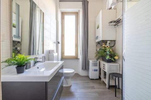Kylpyhuone majoituspaikassa [SAN PIETRO] Single room