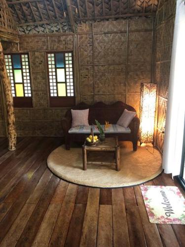Χώρος καθιστικού στο Casa Ana, unique et confortable,nature lodge,Pila
