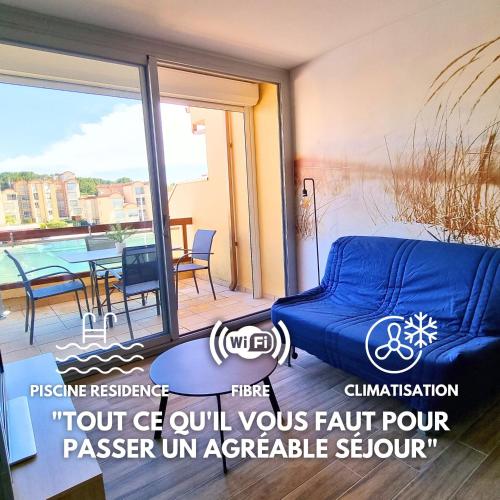 Magnifique Studio sur le Port de Gruissan (2 à 4 pers)