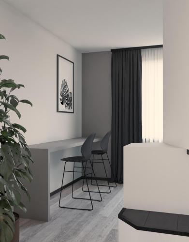 Χώρος καθιστικού στο Residence Il Melograno