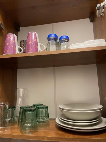 Η κουζίνα ή μικρή κουζίνα στο Bratislava City Center