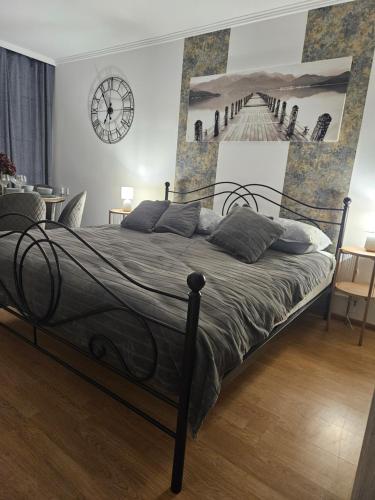 Katil atau katil-katil dalam bilik di Apartament Diselvio