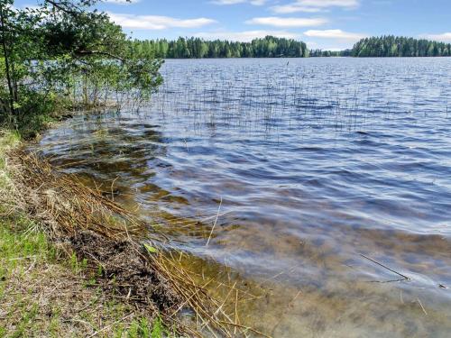 a view of a large body of water at Holiday Home Wooden ecovilla by Interhome in Haapalahti