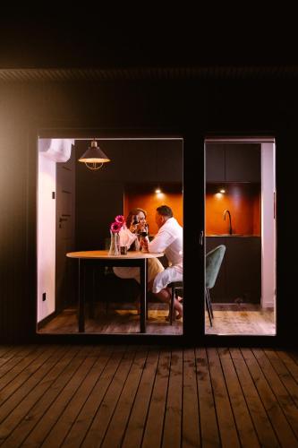 Hosté ubytování Uroczy mały domek z jacuzzi