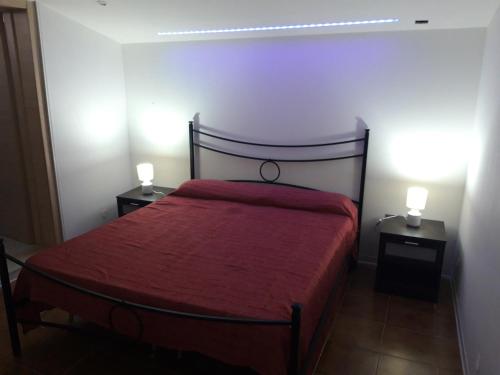 Voodi või voodid majutusasutuse villa Salvo toas