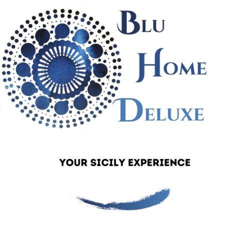 a sign that reads bum home deliver your sticky experience at Blu Home Deluxe Taormina in Taormina