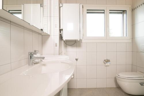 Koupelna v ubytování Apartment Hinterberg