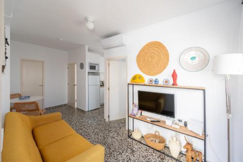 Tradicional apartamento central de 2 camas dobles