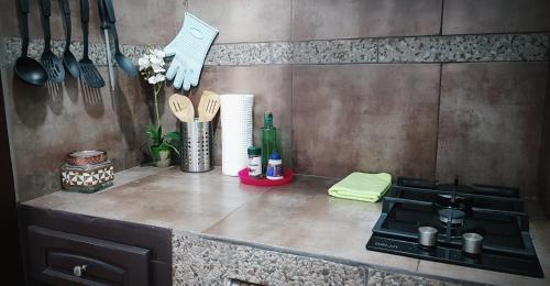 Cuisine ou kitchenette dans l'établissement El Encanto Condominiums