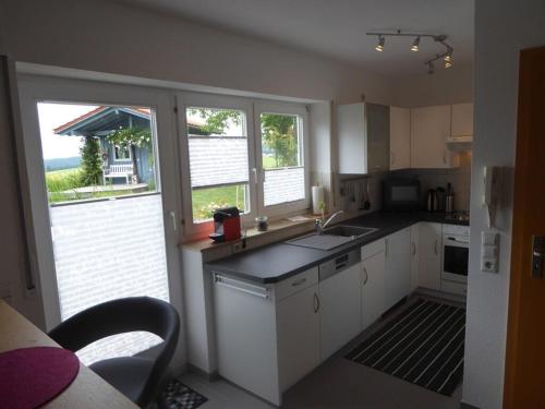 A kitchen or kitchenette at Nice apartment in Bonndorf im Schwarzwald