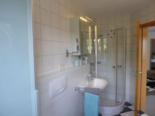 A bathroom at Nice apartment in Bonndorf im Schwarzwald