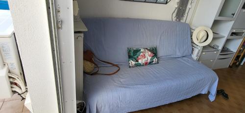 Krevet ili kreveti u jedinici u objektu Le Cormoran sur le Port de Plaisance