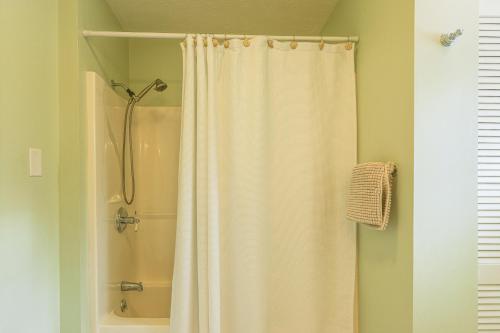 Ein Badezimmer in der Unterkunft Duck and Bugs Cabin on Boone Lake with Boat Dock!