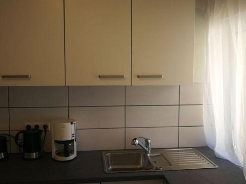 Η κουζίνα ή μικρή κουζίνα στο Pleasant apartment in Baden-Württemberg