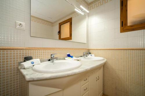 Koupelna v ubytování E041 Apartment Albir