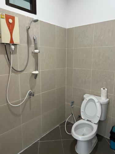 Koupelna v ubytování Labella samet guesthouse