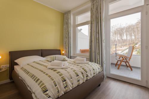 Cama o camas de una habitación en Treibgut