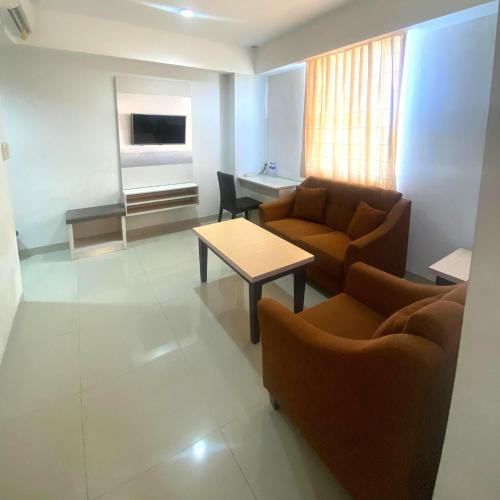 Χώρος καθιστικού στο Liberta Hotel Grand Sayang Makassar