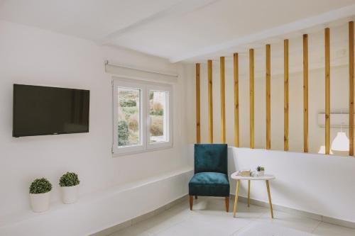 TV a/nebo společenská místnost v ubytování ARGi House