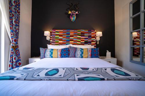 Katil atau katil-katil dalam bilik di Derwent House