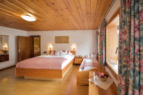 Postel nebo postele na pokoji v ubytování Chalet Sonne Vandans