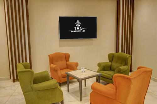 Χώρος καθιστικού στο Tac Premier Hotel & Spa