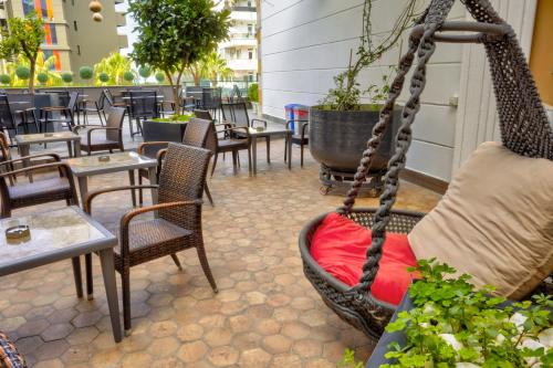 Χώρος καθιστικού στο Tac Premier Hotel & Spa