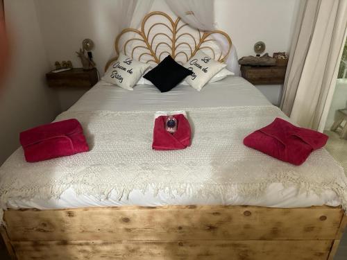 Posteľ alebo postele v izbe v ubytovaní Le cocon de sissy