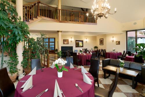 Posezení v ubytování Hotel Jaśmin