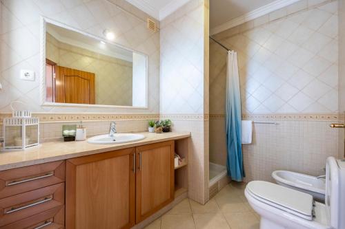 Ένα μπάνιο στο Villa som das Ondas