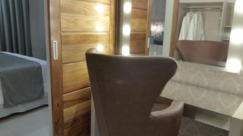 Postel nebo postele na pokoji v ubytování Valérius Palace Hotel
