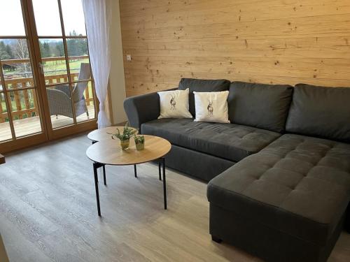 Posezení v ubytování Bergbauernhof Wechs