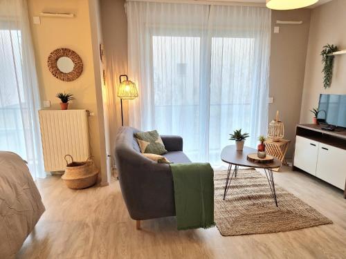 Posezení v ubytování Résidence de Maisons-Laffitte