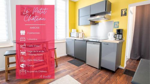 Charmant T2 au pied du château