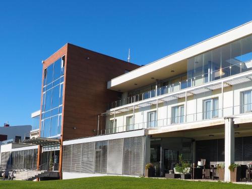 an external view of a building at Hotel Ponteo - Activity Park in Bratislava