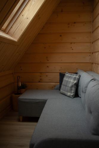 Ruang duduk di Domek & Apartament Góralski z Jacuzzi Kościelisko