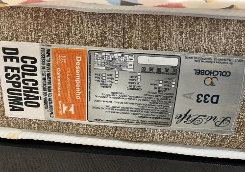 a package of food sitting on a shelf at Aeroporto Confins, 15min Belo-Horizonte, Cidade do Galo, Mega Space in Vespasiano