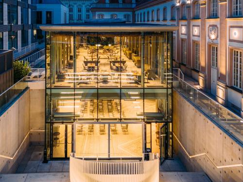 a view of a building from the top of a building at Hotel Verte, Warsaw, Autograph Collection in Warsaw