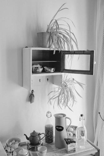 Η κουζίνα ή μικρή κουζίνα στο Dimora Valverde B&B