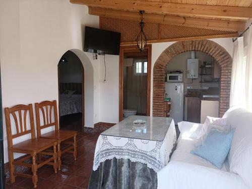 Η κουζίνα ή μικρή κουζίνα στο Finca del Abu