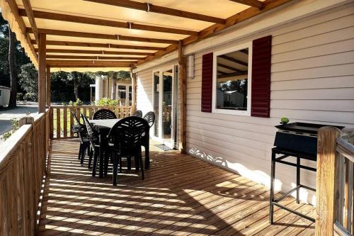 mobilhome grand confort 6 couchages Cap Ferret