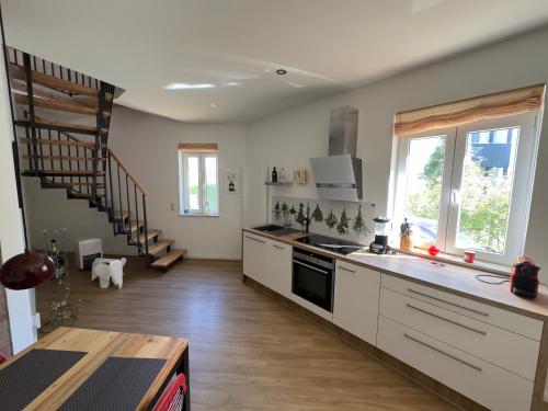 Nhà bếp/bếp nhỏ tại Business-Apartment