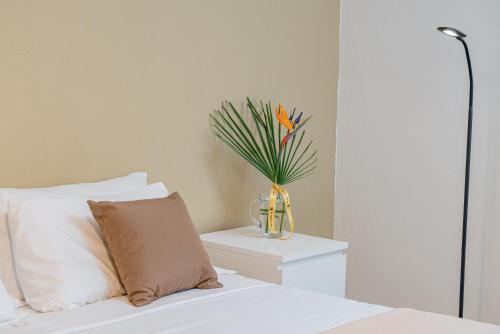 Katil atau katil-katil dalam bilik di DIMORE IN residenze asproni 24
