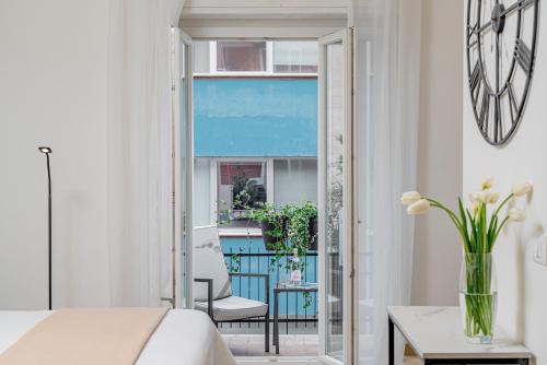 Katil atau katil-katil dalam bilik di DIMORE IN residenze asproni 24